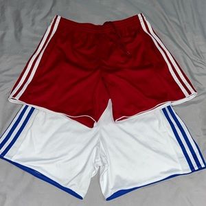 2 Adidas Shorts! 🤍❤️